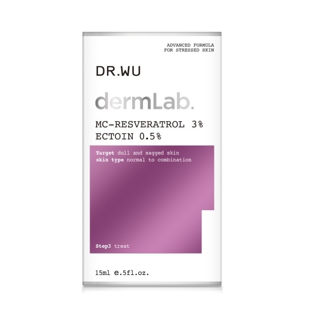 DR.WU 3％白藜蘆醇亮白修護精華 15ML
