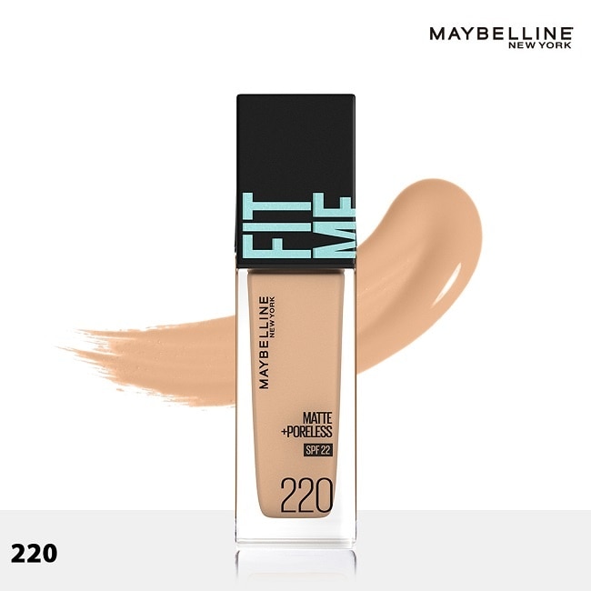 Maybelline 媚比琳 媚比琳FIT ME反孔特霧粉底液 220 30ml #NO.1粉底霸主
