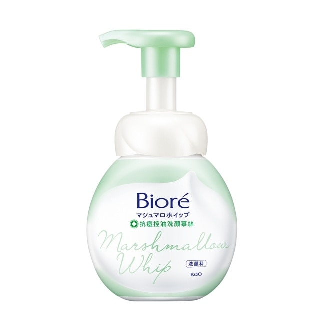 BIORE抗痘控油洗顏慕絲160ML