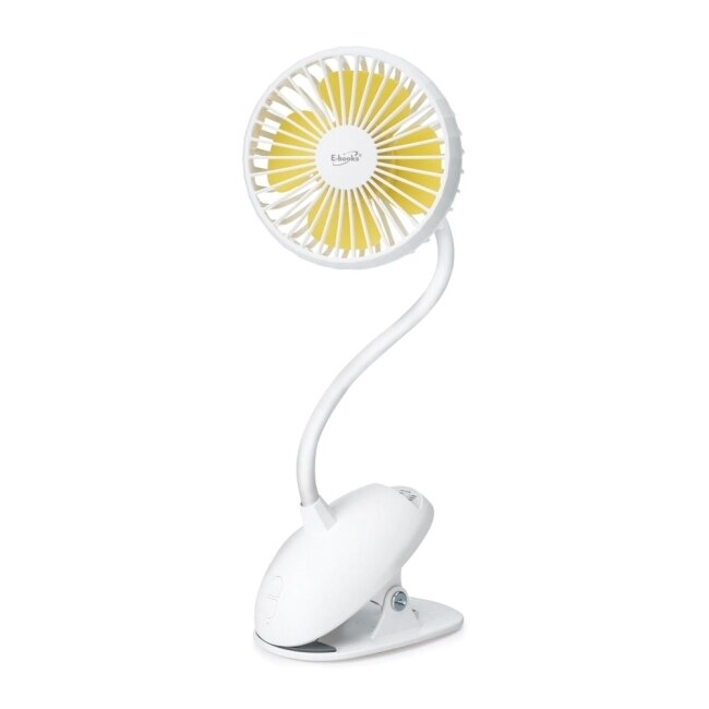 E-books K25 夾式360度彎管充電風扇