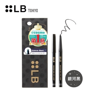 LB 【LB TOKYO】鮮奶油超防水眼影眼線膠筆0.1g(銀河黑)