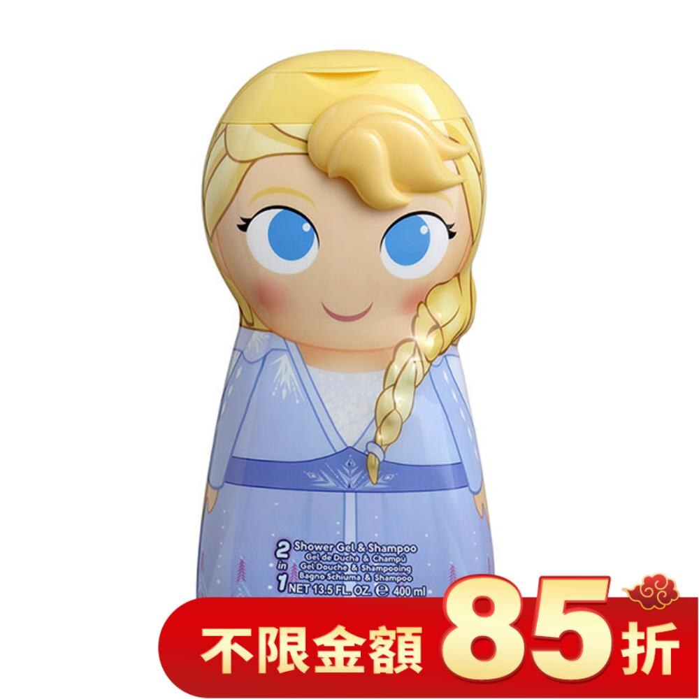 Disney Frozen艾莎2合1沐浴洗髮精400ml