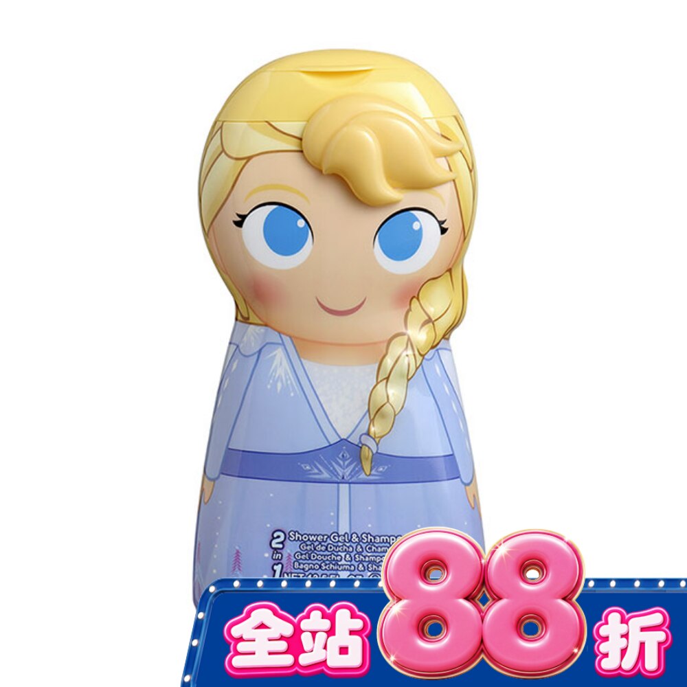 Disney Frozen艾莎2合1沐浴洗髮精400ml image