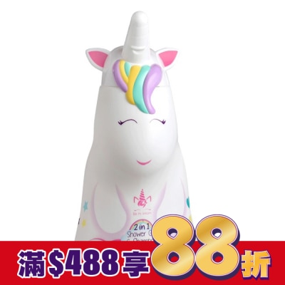 AIRVAL Eau My Unicorn獨角獸2合1沐浴洗髮精400ml