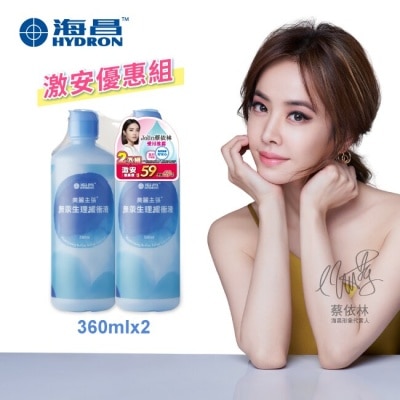 HYDRON 海昌美麗主張無汞生理緩衝液720ml (360mlX2罐)