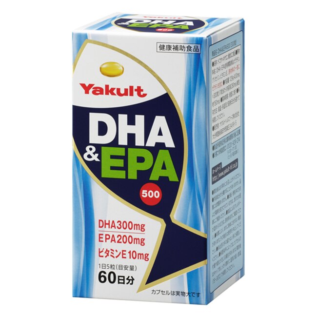 日本原裝養樂多魚油( DHA & EPA 500 )60日份