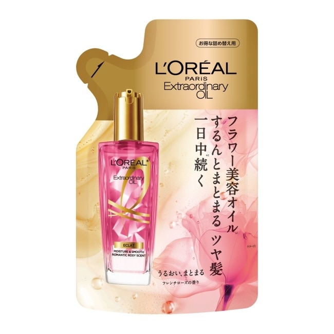 巴黎萊雅金緻護髮精油玫瑰精華補充包 90ml