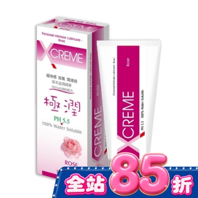 X-CREME - 超快感-玫瑰潤滑液100ml&nbsp; image