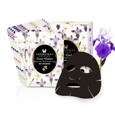 ANNIES WAY 安妮絲薇 Annies Way 安妮絲薇 雪絨IRIS魔女凍齡秘密黑面膜 (5片/盒)