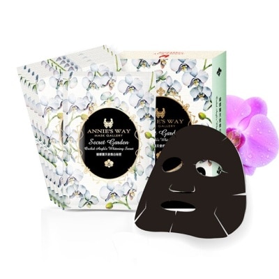 ANNIES WAY 安妮絲薇 Annies Way 安妮絲薇 蝴蝶蘭天使煥白秘密黑面膜 (5片/盒)