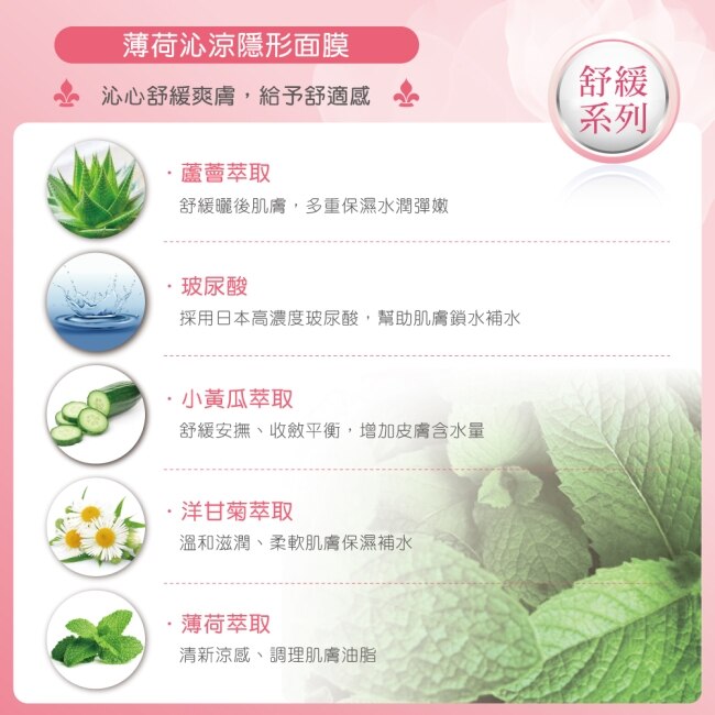 Annies Way 安妮絲薇 薄荷沁涼隱形面膜 10片/盒