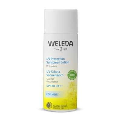 WELEDA 雪絨花輕透物理性防曬乳SPF38 PA ++ 50ml