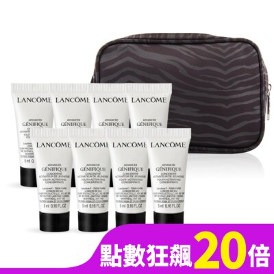 LANCOME蘭蔻 LANCOME蘭蔻 超未來肌因賦活露(5ml)x8(贈隨機化妝包)-專櫃公司貨
