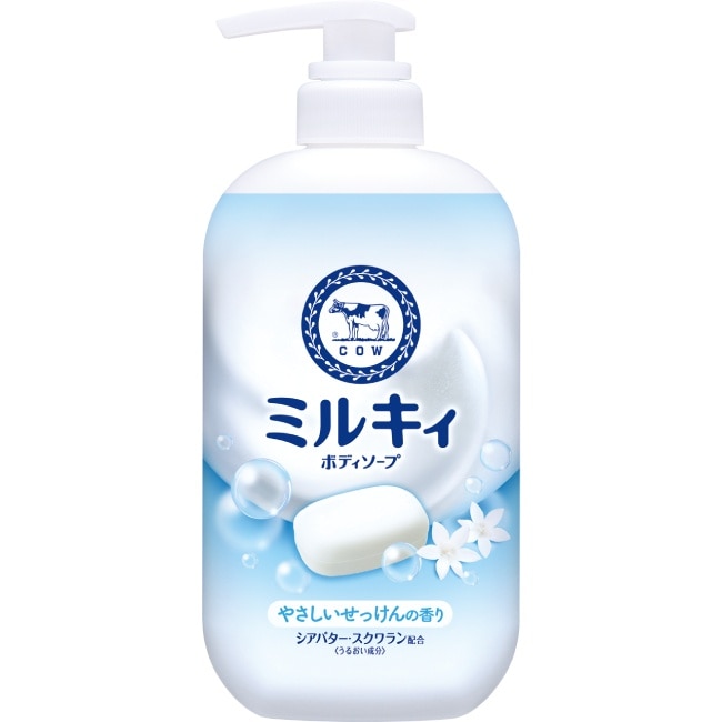 牛乳石鹼 牛乳精華沐浴乳(清新皂香)500ml