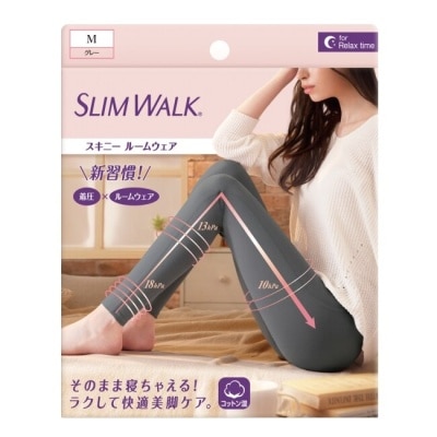 SLIMWALK SLIMWALK居家美腿壓力褲(灰色)M