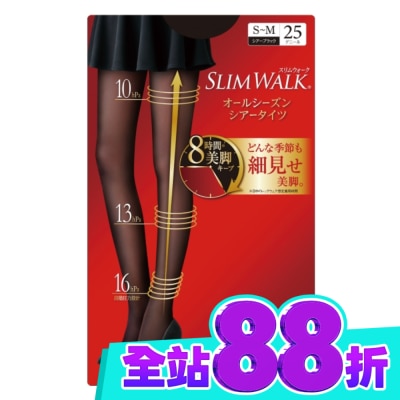 SLIMWALK SLIMWALK超美腿 壓力褲襪(透膚)S M image