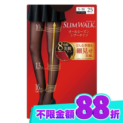 SLIMWALK SLIMWALK超美腿 壓力褲襪(透膚)S M image