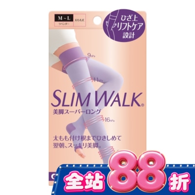SLIMWALK - SLIMWALK 5重拉提 睡眠美腿襪M-L image