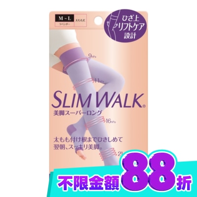 SLIMWALK SLIMWALK 5重拉提 睡眠美腿襪M L image
