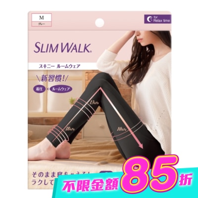 SLIMWALK - SLIMWALK居家美腿壓力褲(黑色)M image