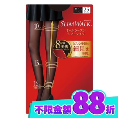 SLIMWALK SlimWalk 超美腿 壓力褲襪(透膚)M L image