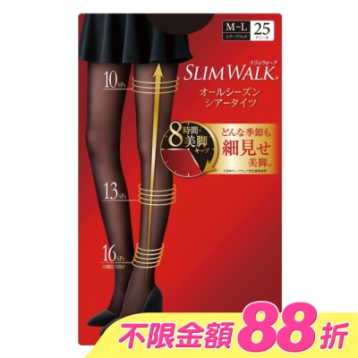 SLIMWALK - SlimWalk 超美腿 壓力褲襪(透膚)M-L image