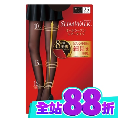 SLIMWALK SlimWalk 超美腿 壓力褲襪(透膚)M L image
