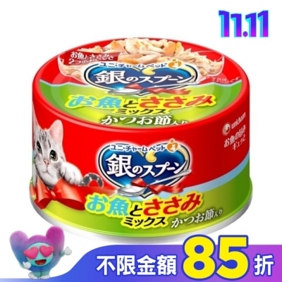 Spoon銀湯匙 銀湯匙  貓罐頭  雞肉+柴魚片口味