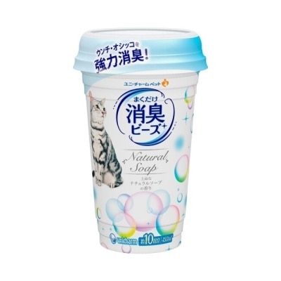 unicharmPet消臭大師 Unicharm Pet 消臭大師 貓盆消臭粒 天然沐浴香 (450 ml/ 罐)