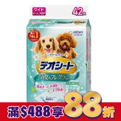 日本Unicharm株式會社 Unicharm Pet 森林香狗尿墊  LL尺寸  42片裝