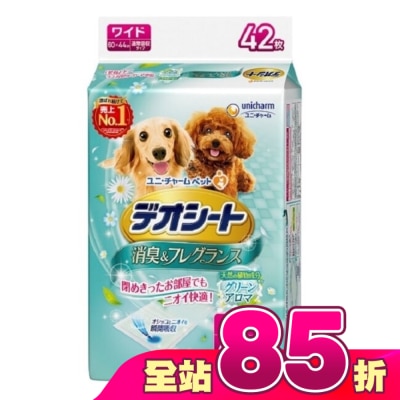 日本Unicharm株式會社 - Unicharm Pet 森林香狗尿墊  LL尺寸  42片裝