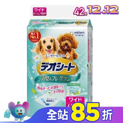 日本Unicharm株式會社 Unicharm Pet 森林香狗尿墊  LL尺寸  42片裝