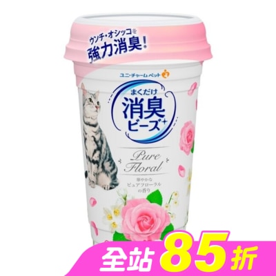unicharmPet消臭大師 - Unicharm Pet 消臭大師 貓盆消臭粒 純淨花香 (450 ml/ 罐)