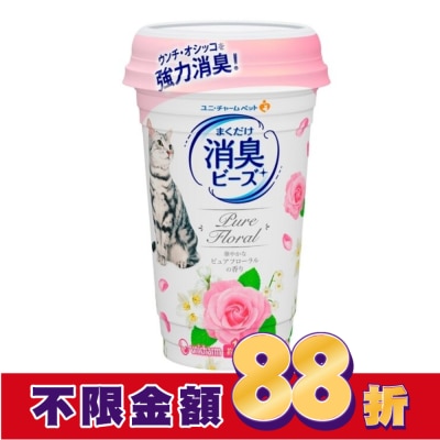 unicharmPet消臭大師 Unicharm Pet 消臭大師 貓盆消臭粒 純淨花香 (450 ml/ 罐)