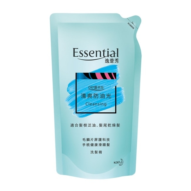 逸萱秀清爽防油光洗髮精補充包 550ML