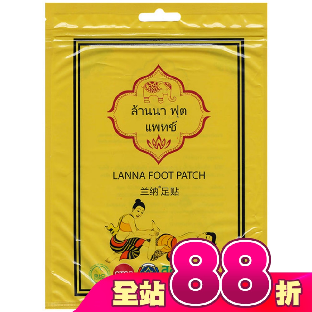 泰國LANNA蘭納足貼10入