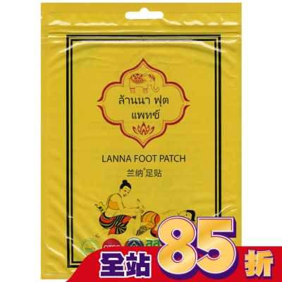 LANNA 蘭納 泰國LANNA蘭納足貼10入