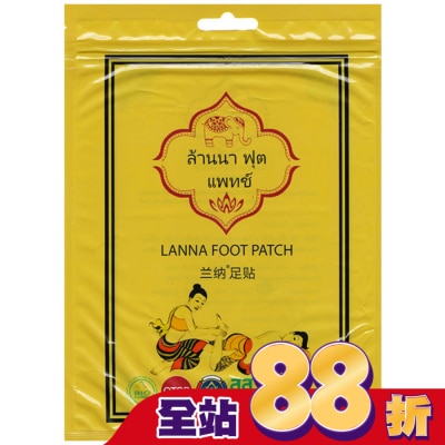 LANNA 蘭納 泰國LANNA蘭納足貼10入