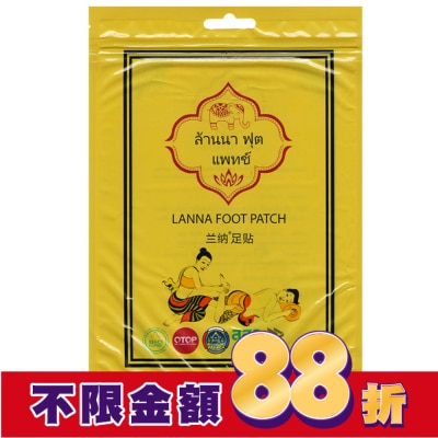 LANNA 蘭納 泰國LANNA蘭納足貼10入