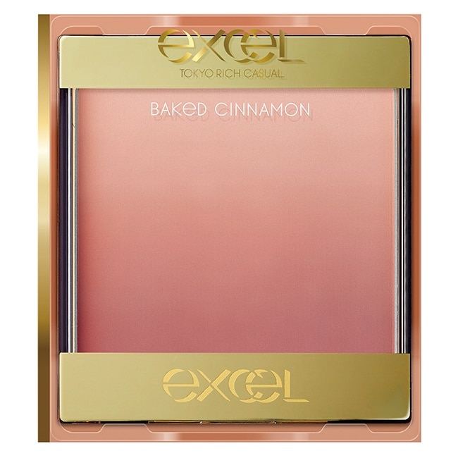 EXCEL 漸層魅色腮紅05肉桂杏紅8g