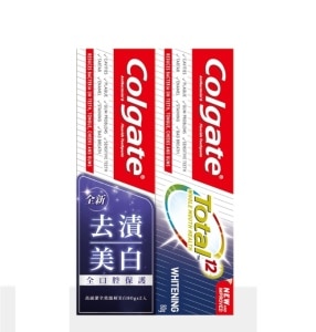 高露潔全效溫和美白牙膏80gx2