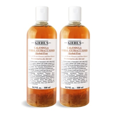 KIEHL S KIEHL’S 契爾氏 金盞花植物精華化妝水(500ML)x2-國際航空版