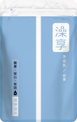 JOYSHOWER 澡享沐浴乳補充包-白茶650g