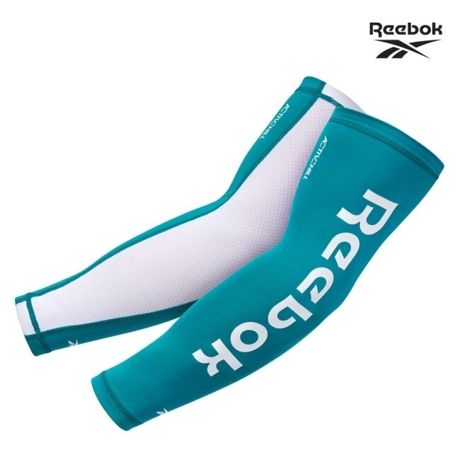 Reebok-溫控修復訓練袖套(湖水綠)(S)