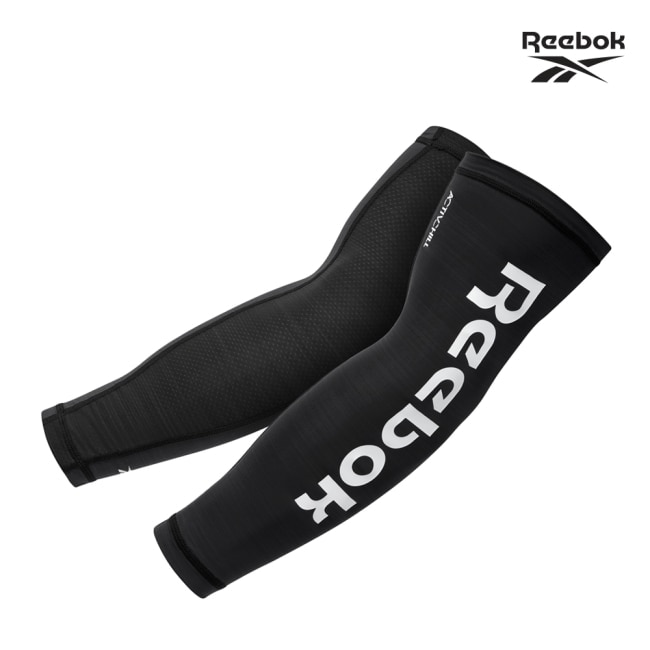 Reebok-溫控修復訓練袖套(經典黑)(S)