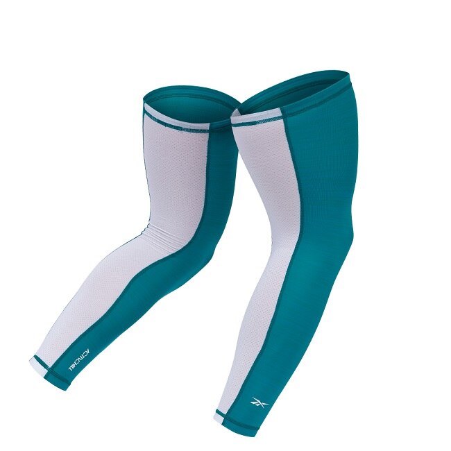 Reebok-溫控修復訓練腿套(湖水綠)(S)
