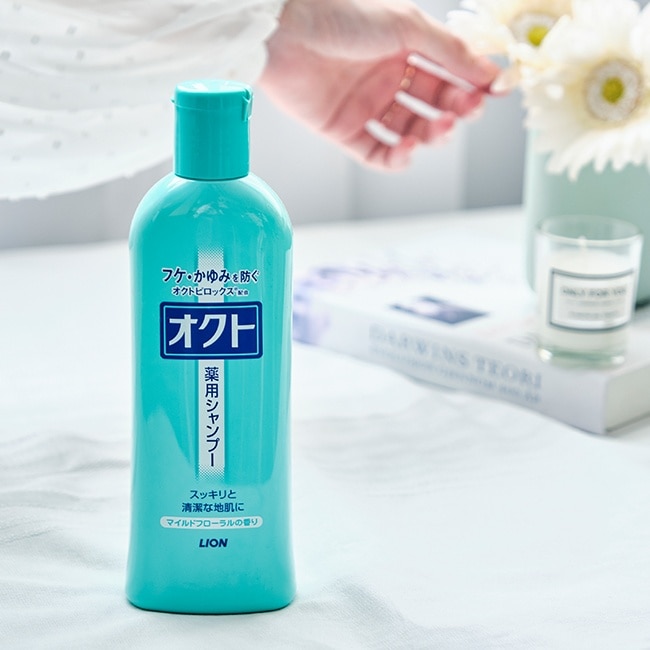 日本獅王OCTO清屑舒癢洗髮精320ml image
