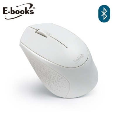 E-BOOKS E-books M60 藍牙三鍵式超靜音無線滑鼠-白