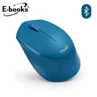 E-BOOKS E-books M60 藍牙三鍵式超靜音無線滑鼠-藍