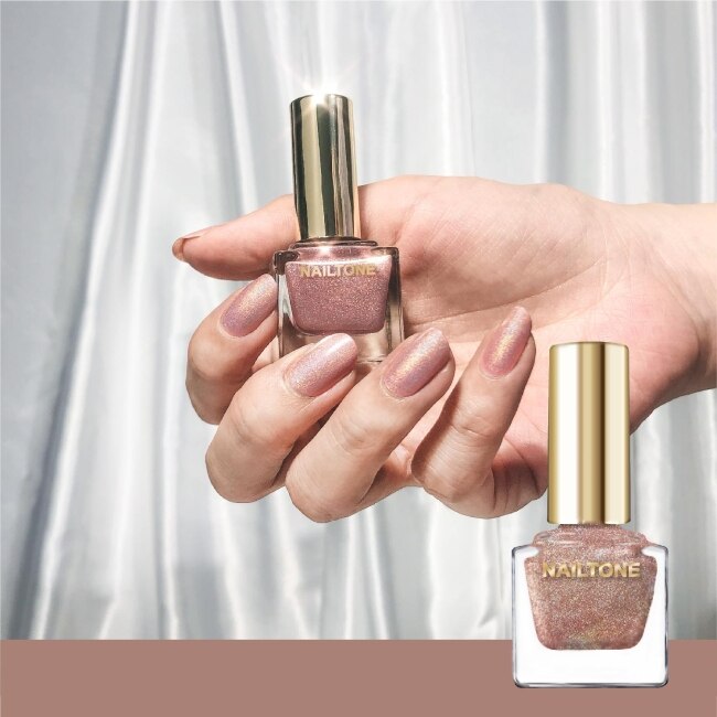 NAILTONE 持久引力指甲油 (香檳彩鑽) (10mL)